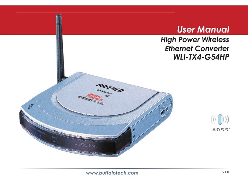 Buffalo AirStation WLI-TX4-G54HP user manual