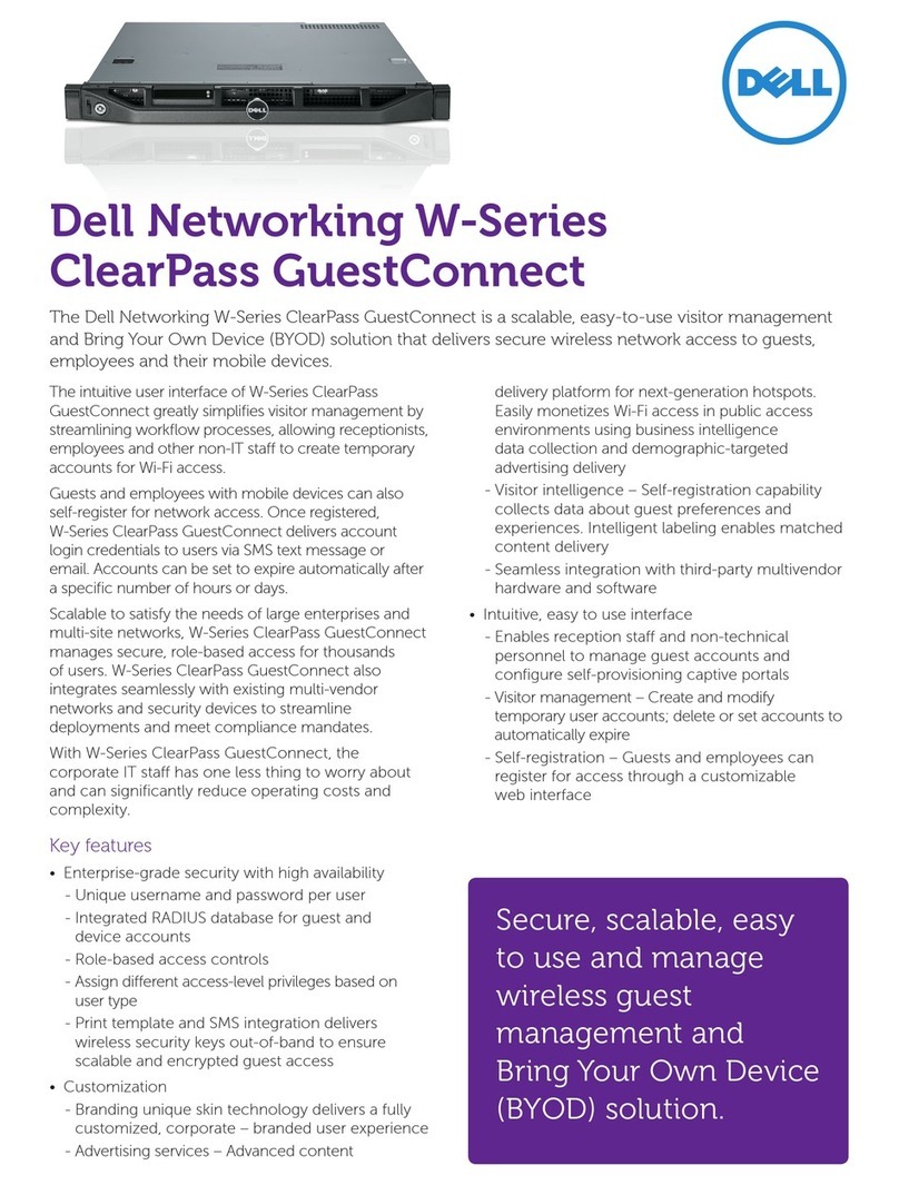 Dell W-Series User manual