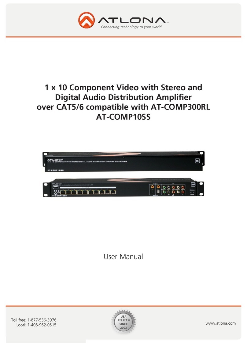 Atlona AT-COMP300RL user manual