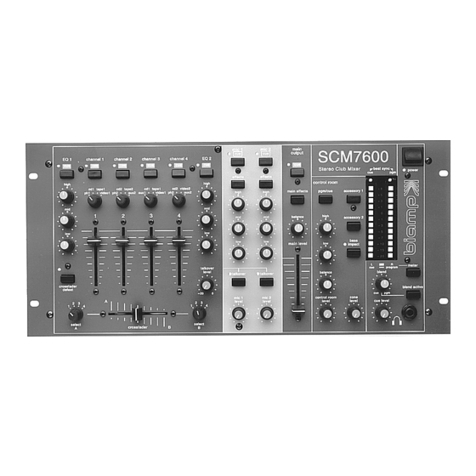 Biamp SCM 7600 Operation manual