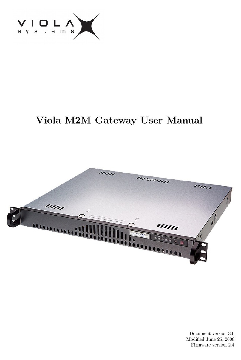 Viola Systems M2M user manual