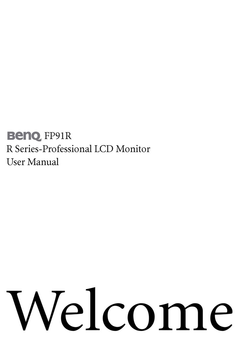 BenQ FP91R User manual