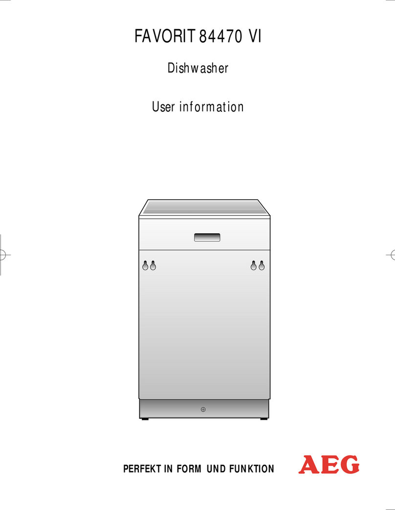 AEG FAVORIT 84470 VI Operation manual