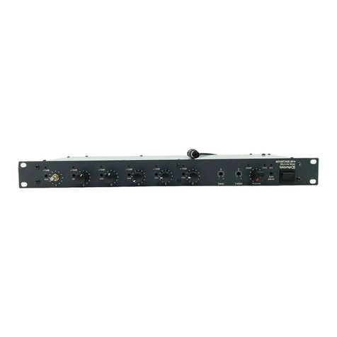 Biamp ADVANTAGE 601e User manual