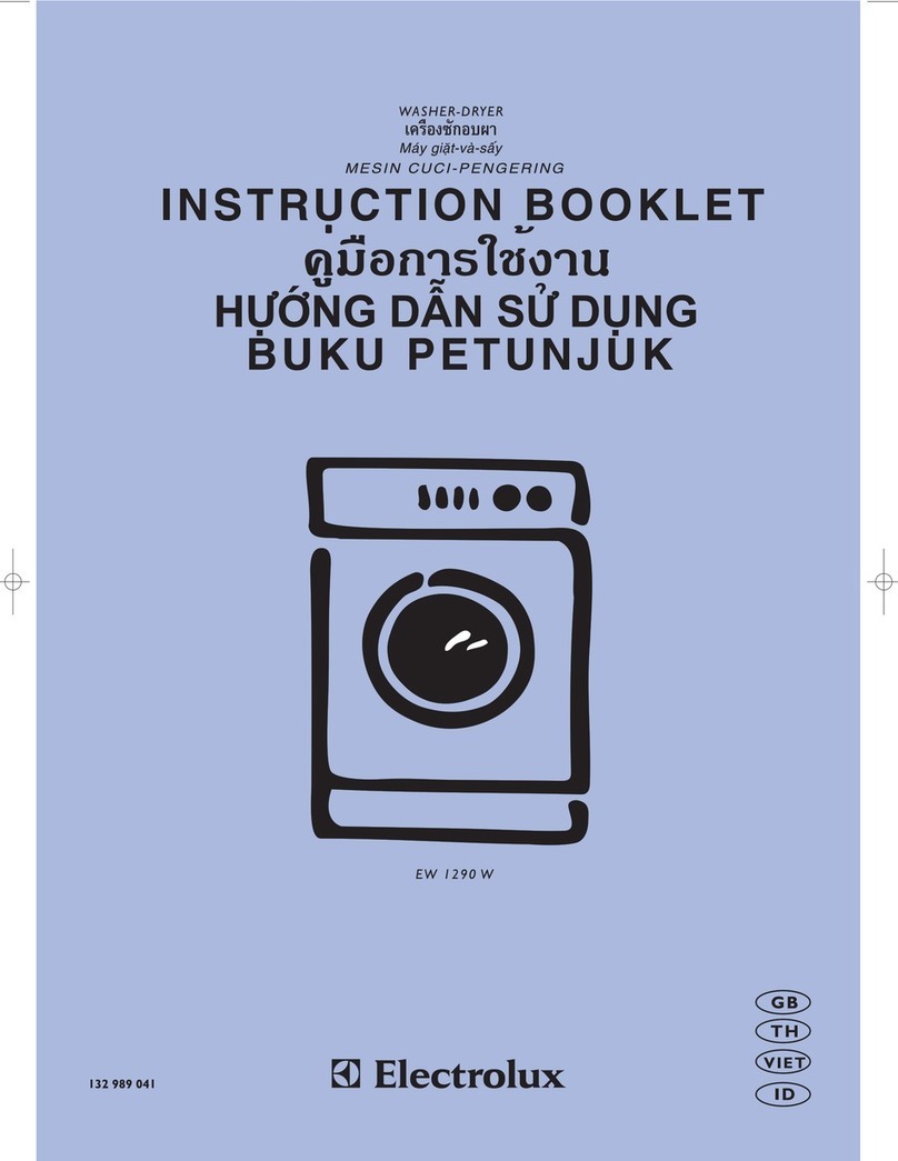 Electrolux EW 1290 W User manual