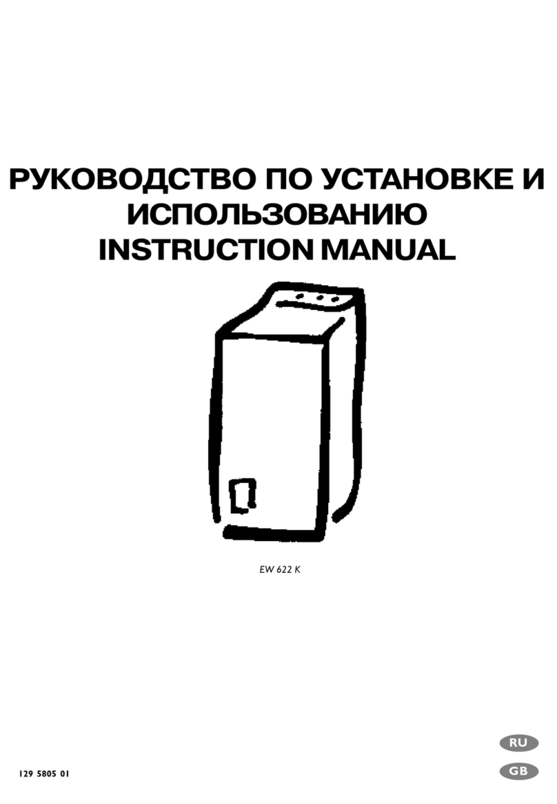 Electrolux EW 622 K User manual