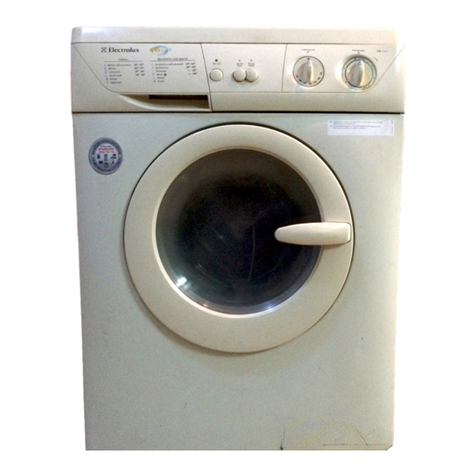 Electrolux EW 550 F Instruction booklet