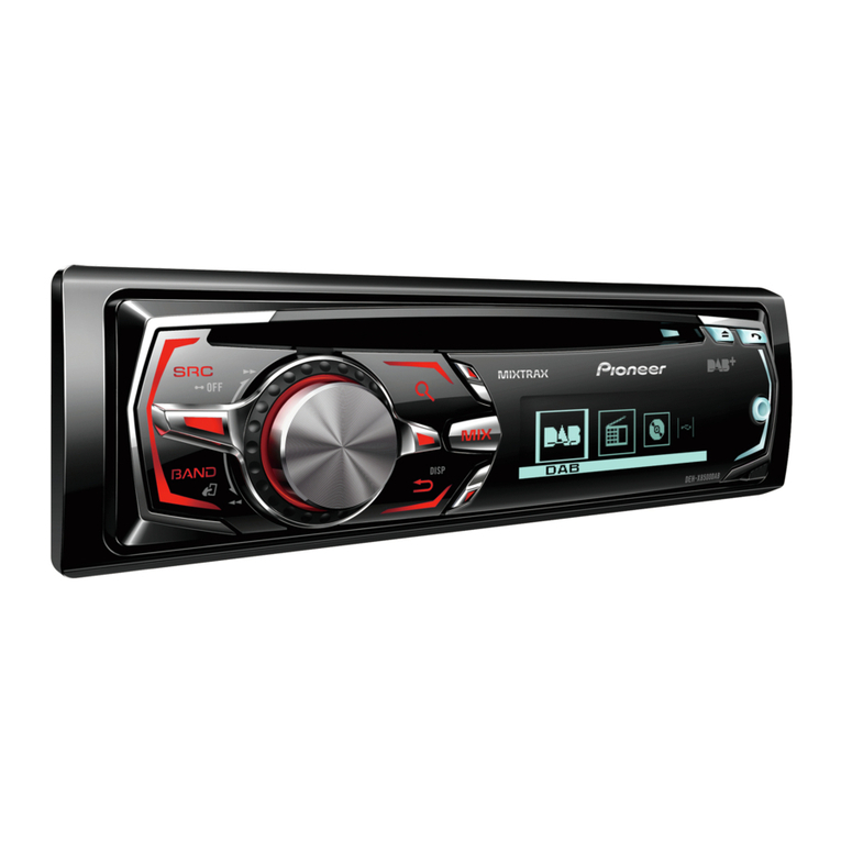 Pioneer DEH-X8500DAB operating manual