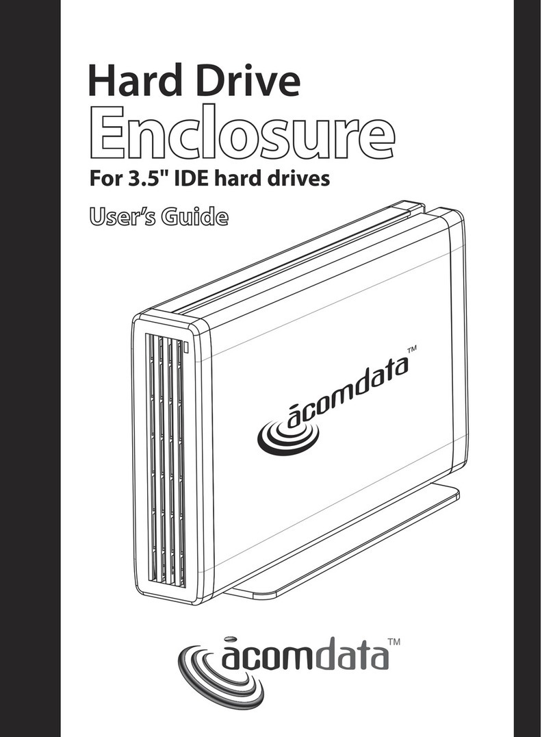 Acomdata Enclosure user guide