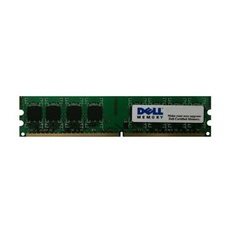 Dell A2463645 - 2 GB Memory Instruction Manual