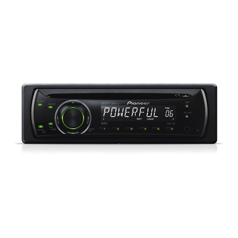 Pioneer DEH-110E Operation manual