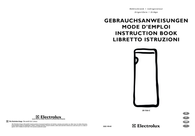 Electrolux ER7326C Instruction book