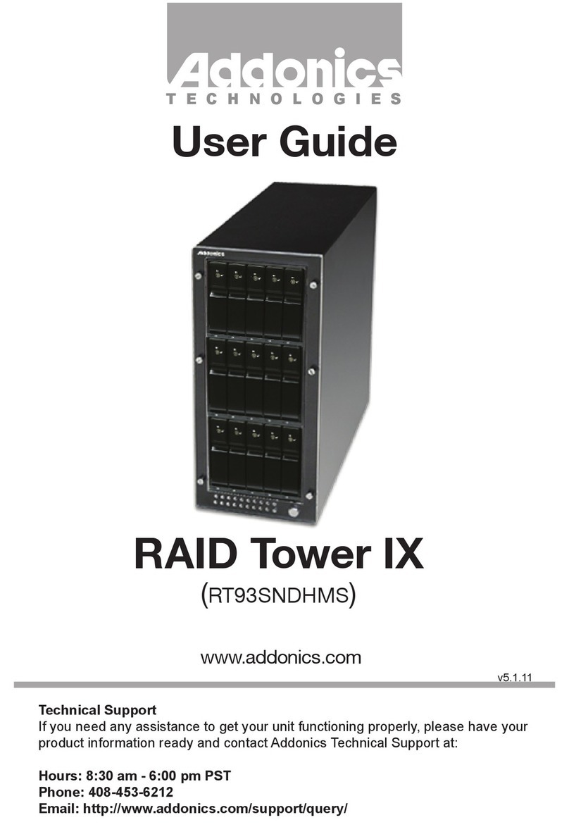 Addonics Technologies RT93SNDHMS User manual Addonics Technologies RT93SNDHMS User manual