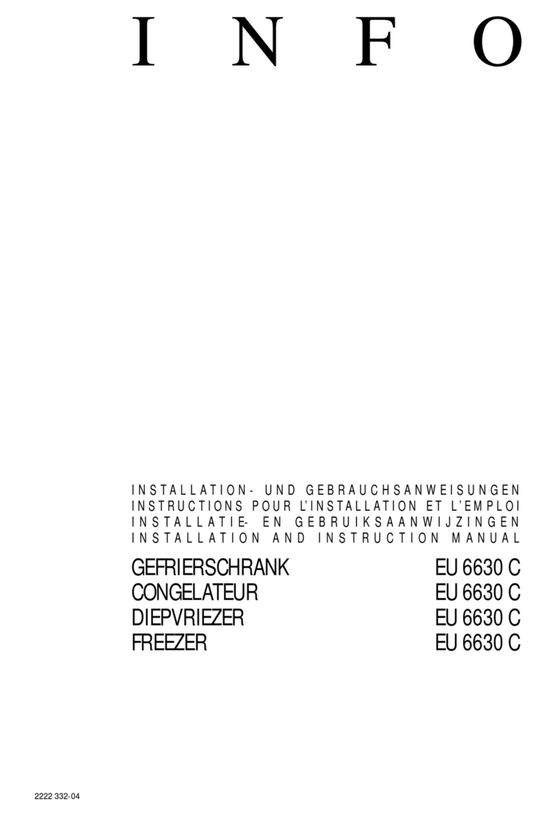 Electrolux ER6630C Installation and instruction manual