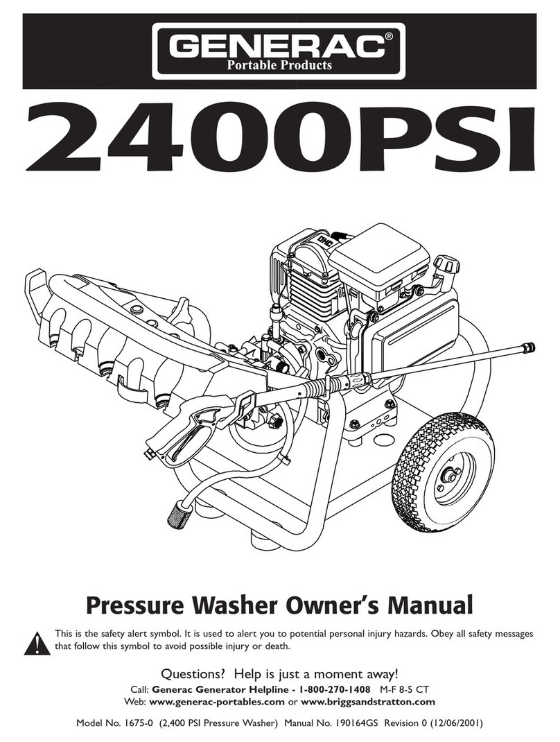 Generac Portable Products 2400PSI owner's manual Generac Portable Products 2400PSI owner's manual