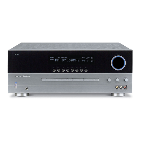 Harman Kardon HK 3380 owner's manual