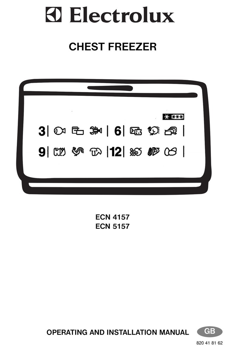 Electrolux ECN 4157 Specification sheet