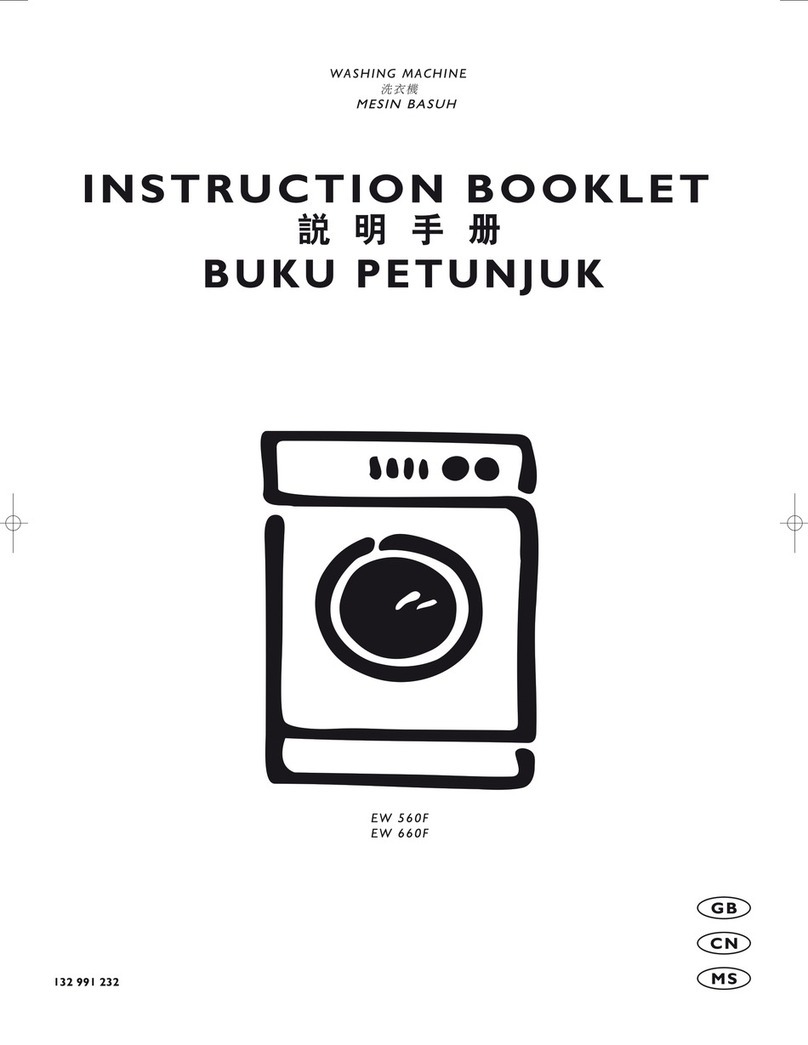 Electrolux EW 560F User manual Electrolux EW 560F User manual