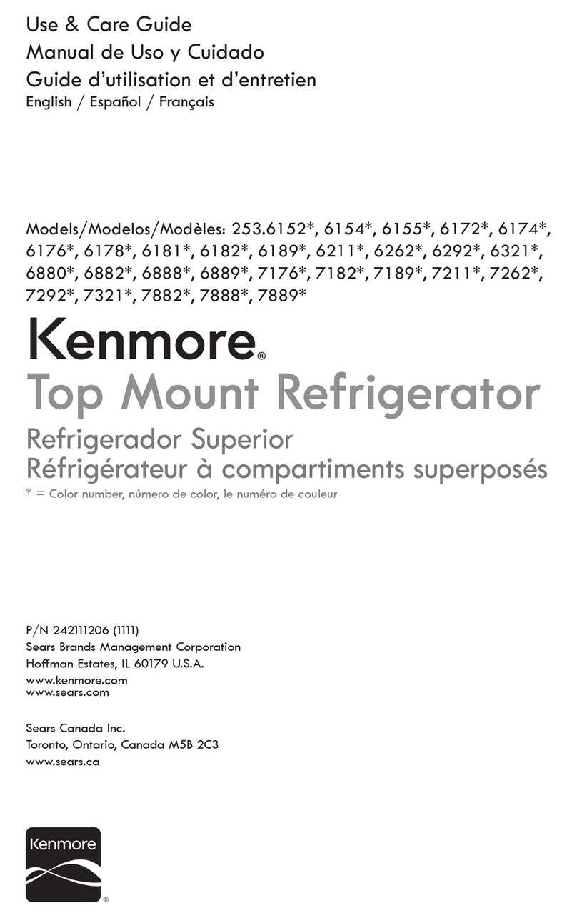 Kenmore 253.6152 Series Use & care guide
