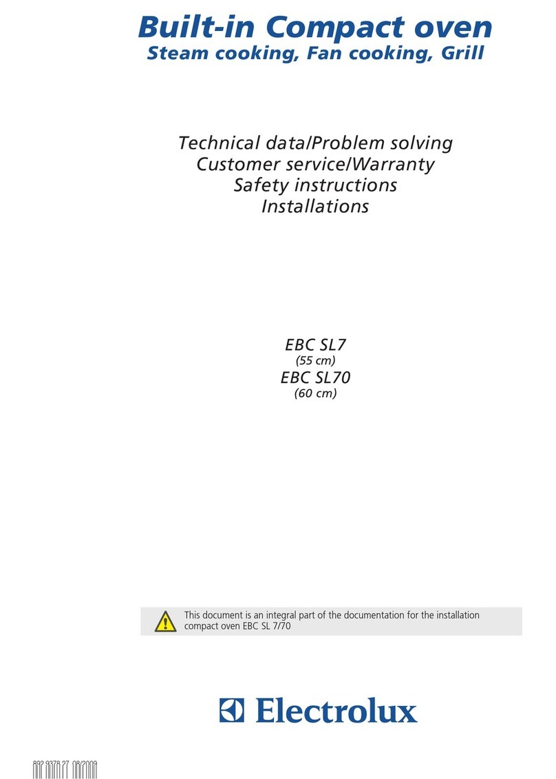 Electrolux EBC SL7 user manual