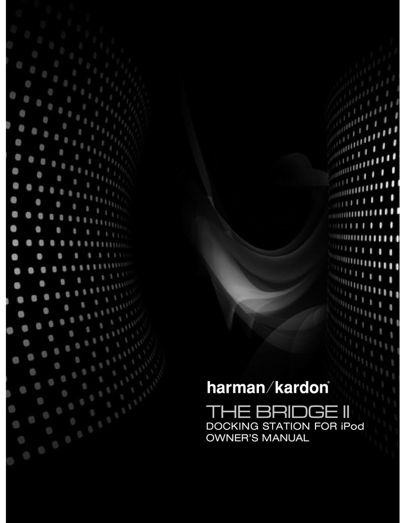 Harman Kardon THE BRIDGE II owner's manual