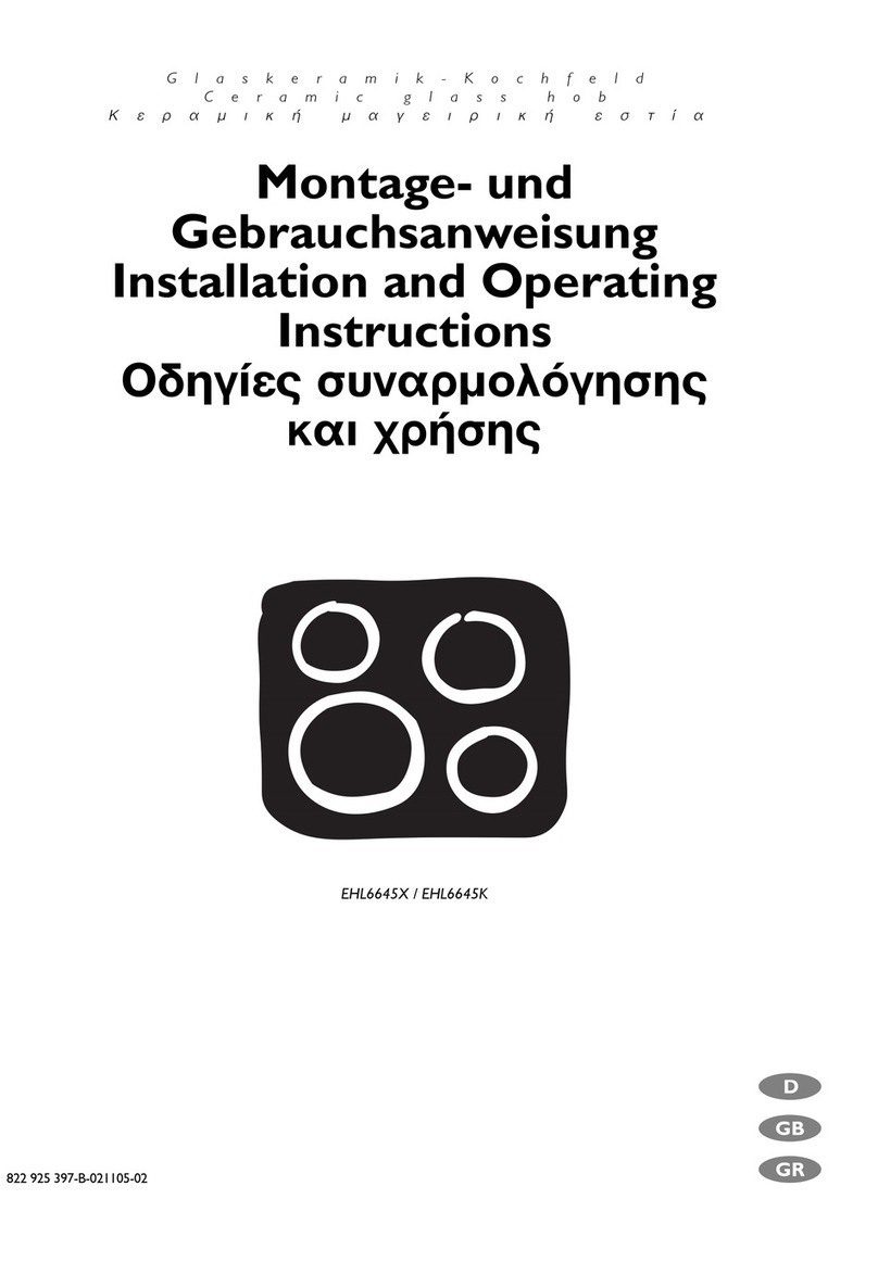 Electrolux EHL6645X User manual