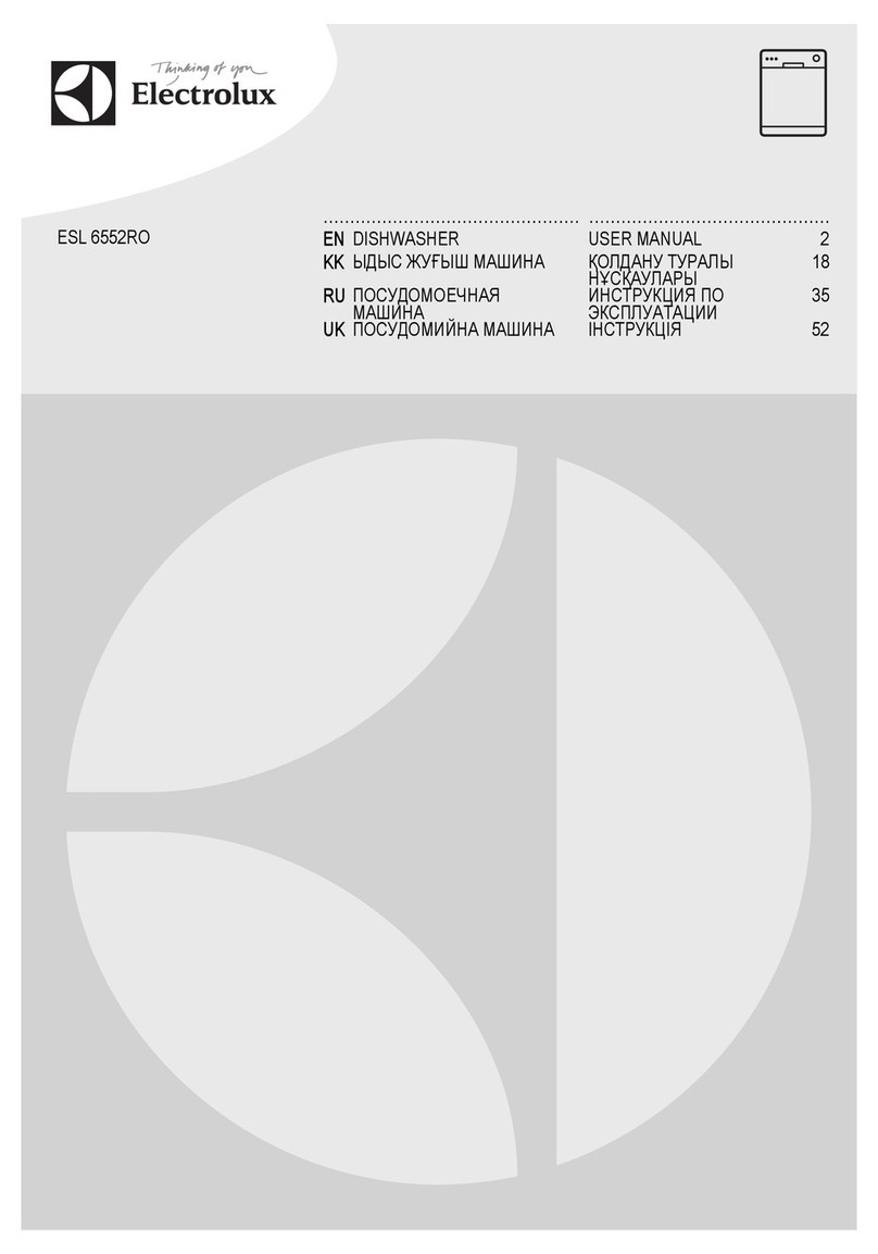 Electrolux ESL 6552RO User manual