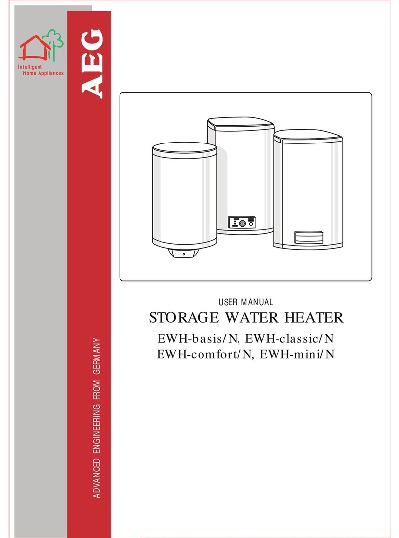 AEG EWH-basis User manual