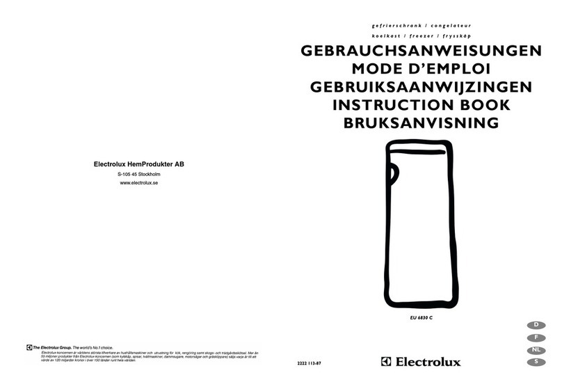 Electrolux EU6830C User manual