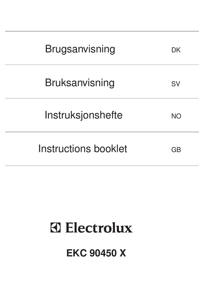 Electrolux EKC 90450 X User manual