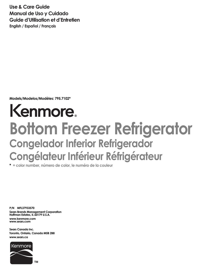 Kenmore 795.7102 Series Use & care guide