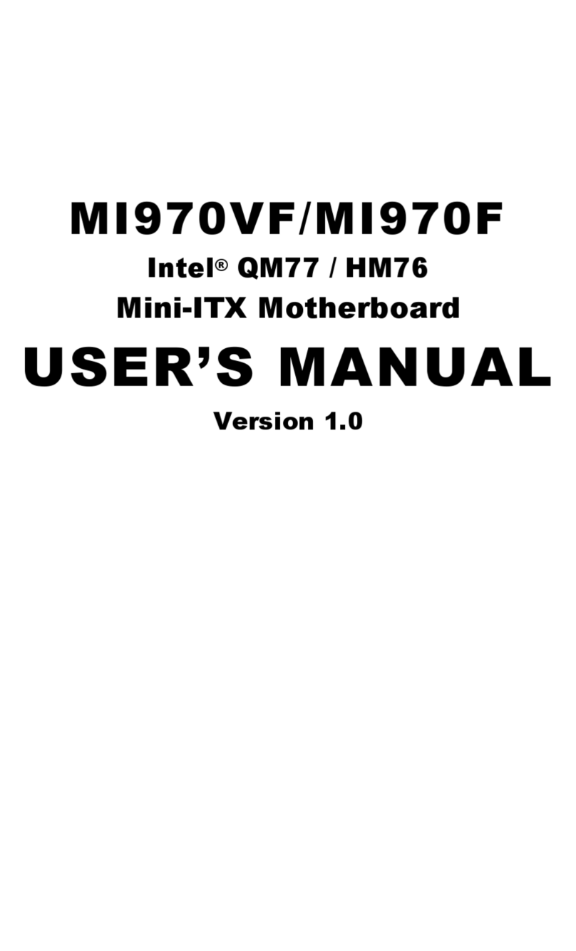 IBASE Technology MI970VF User manual