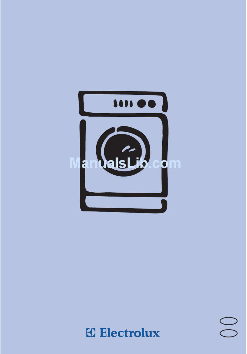 Electrolux EW878F User manual