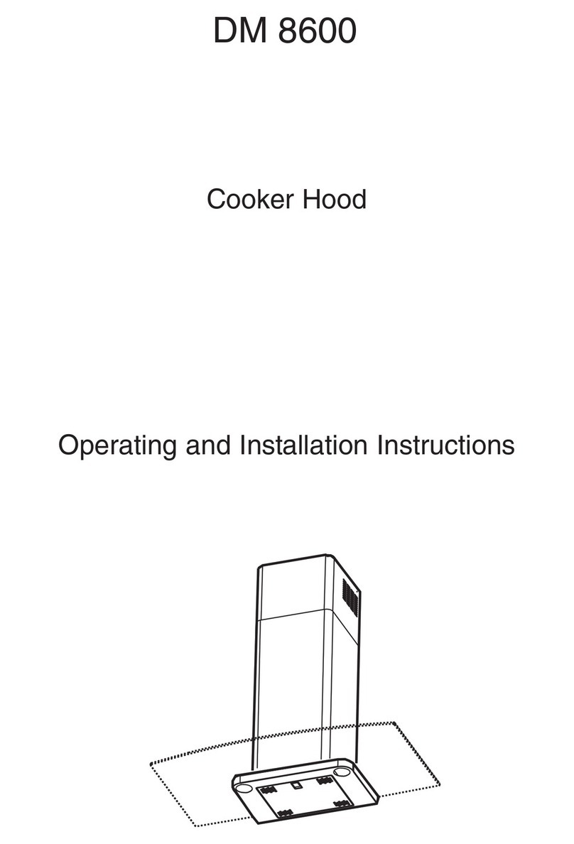 AEG DM 8600 OPERATING AND INSTALLATION Manual