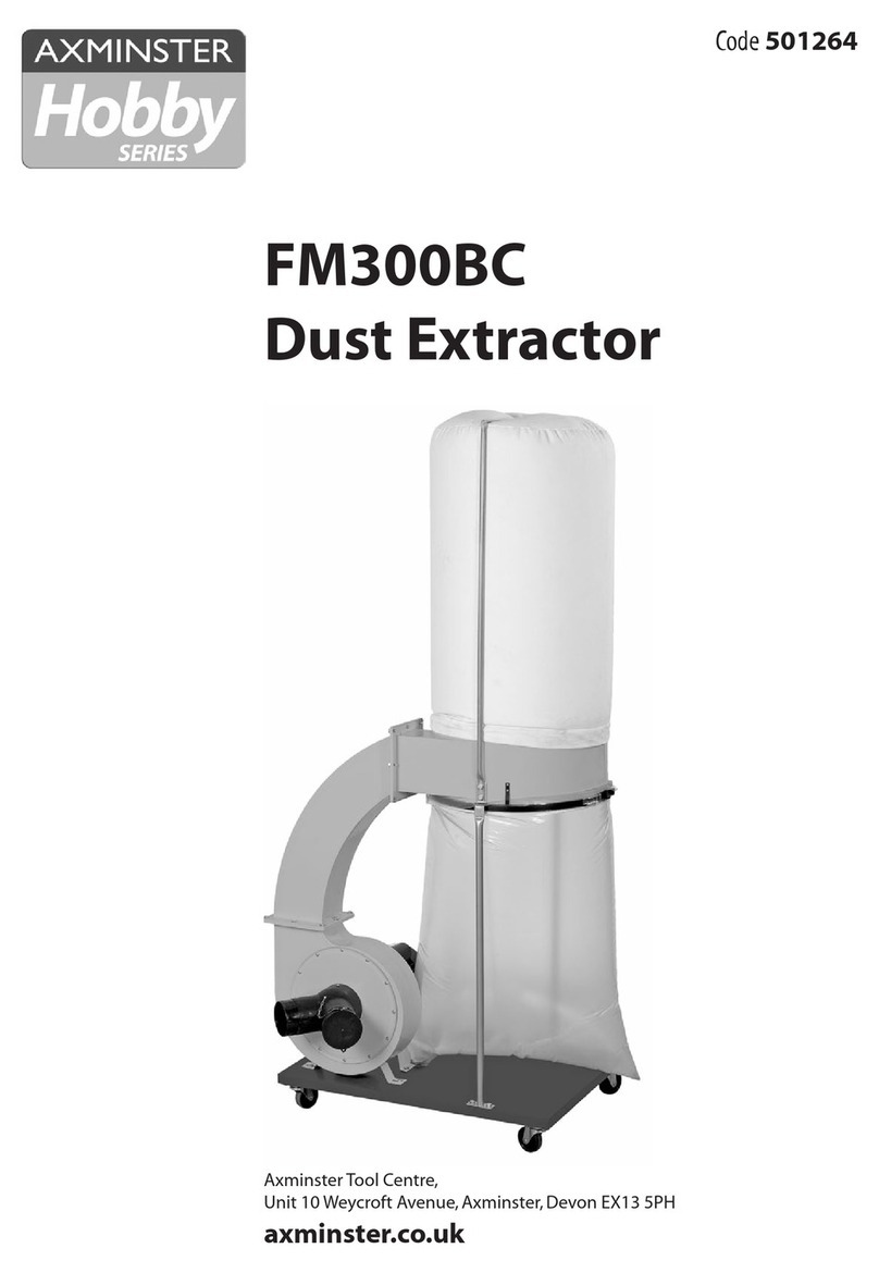 Axminster FM300BC User manual Axminster FM300BC User manual