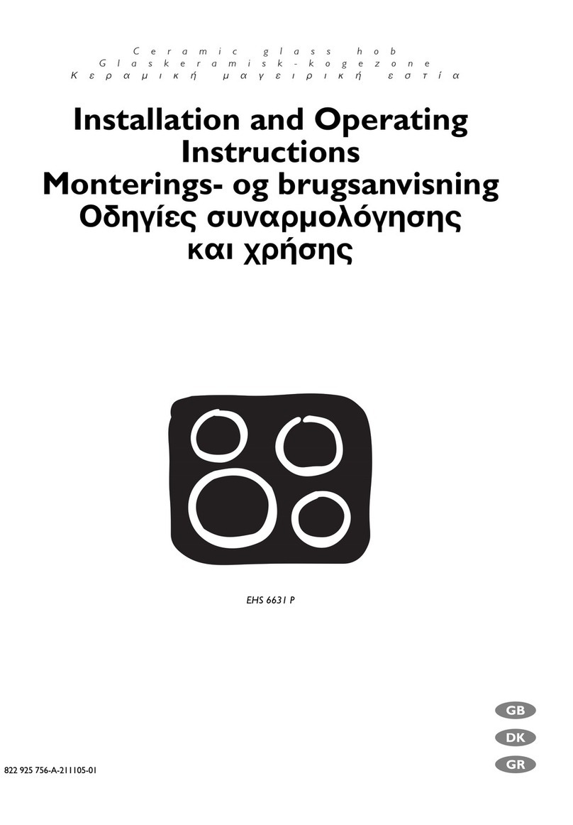 Electrolux EHS 6631 P User manual
