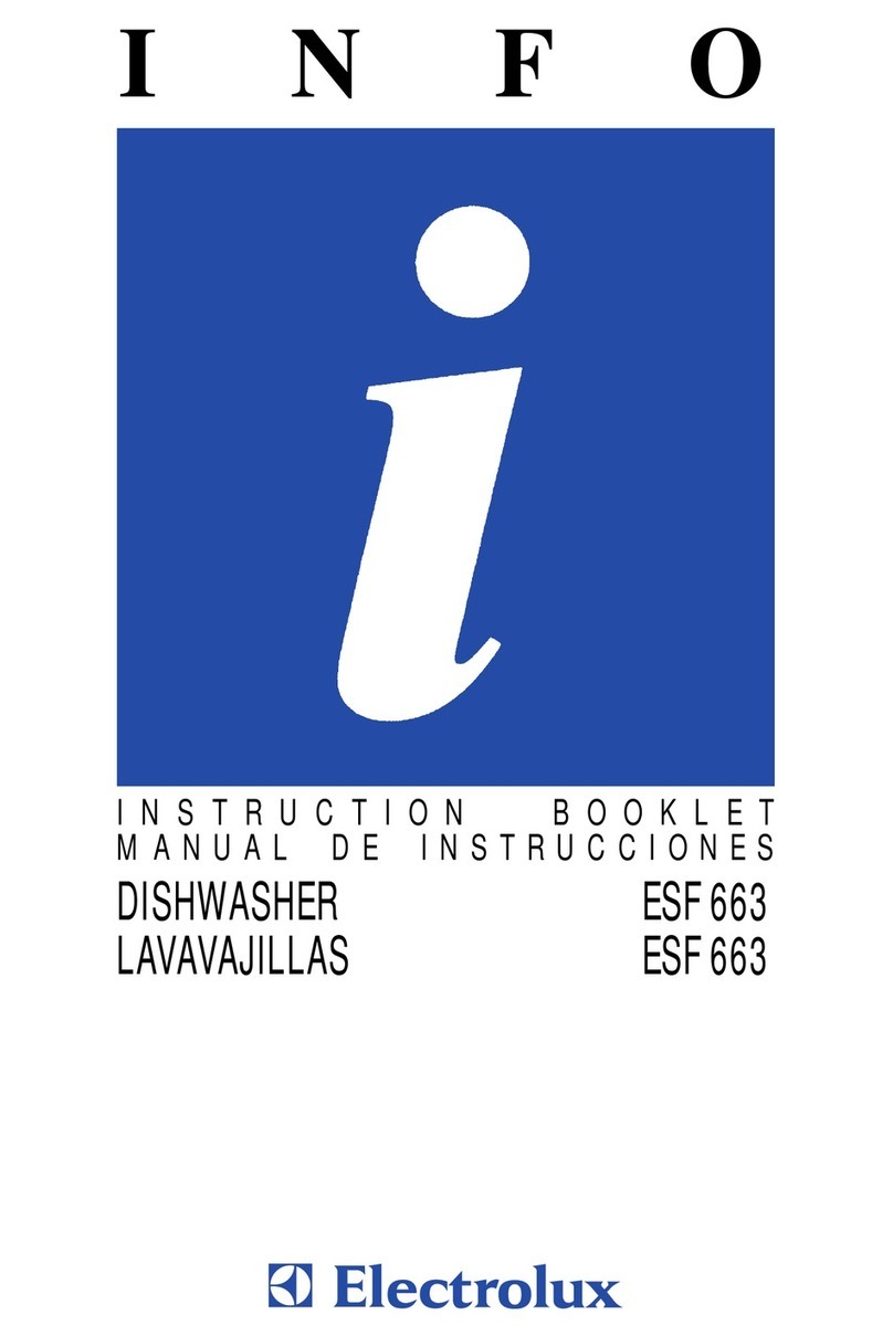 Electrolux ESF663 Instruction booklet