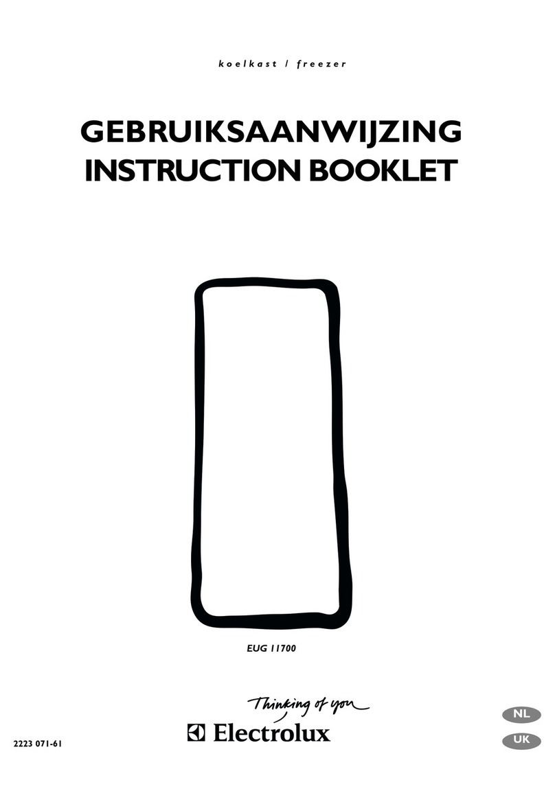 Electrolux EUG11700 Instruction booklet