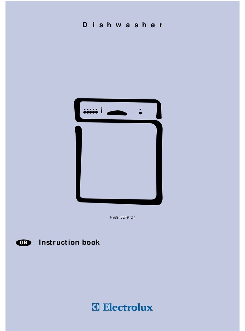 Electrolux ESF6121 Instruction book