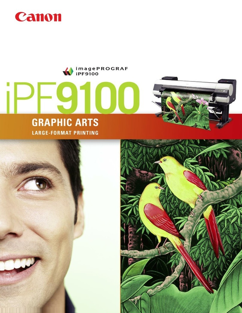 Canon imagePROGRAF IPF9100 User manual
