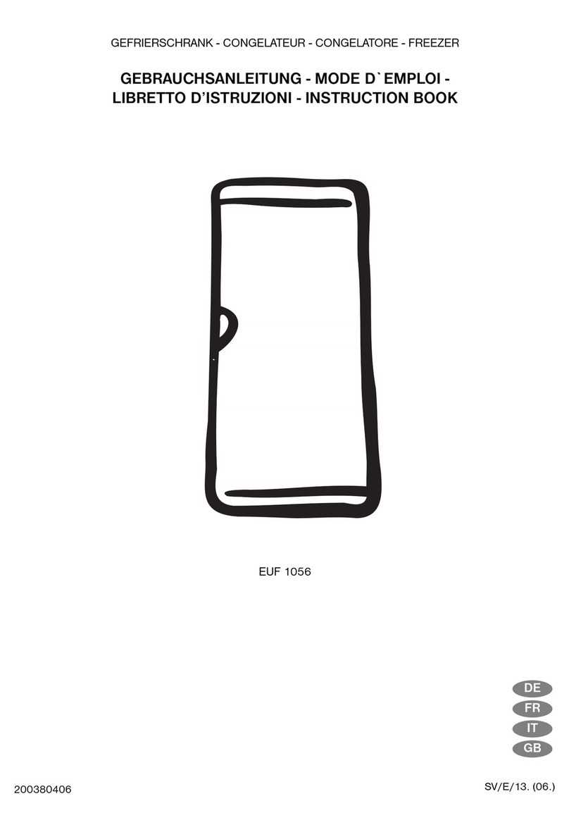 Electrolux EUF 1056 Instruction book