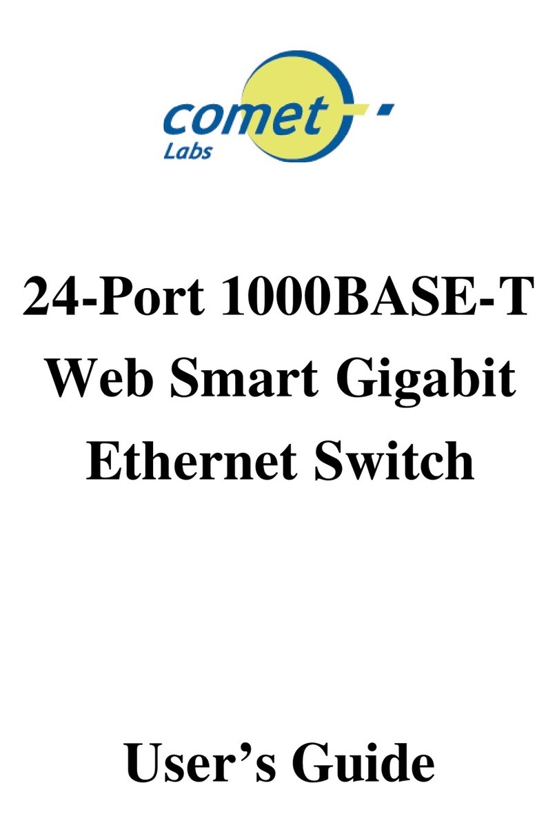 Comet Labs 24-Port 1000BASE-T User manual
