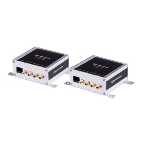 Crestron AUD-EXT-100 quick start guide