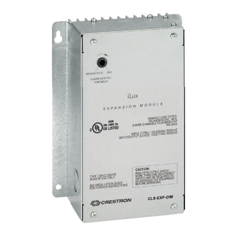 Crestron CLS-EXP-DIM Manual