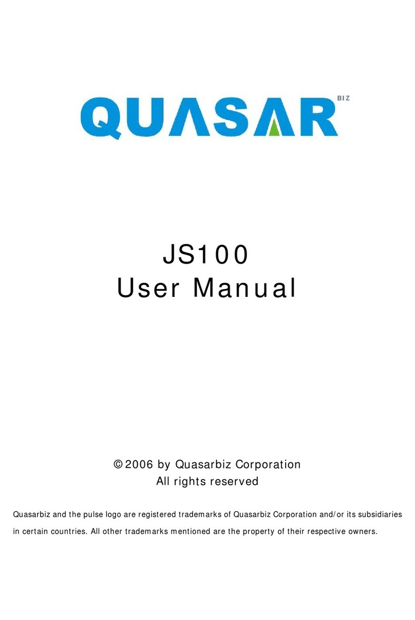 Quasarbiz JS100 user manual