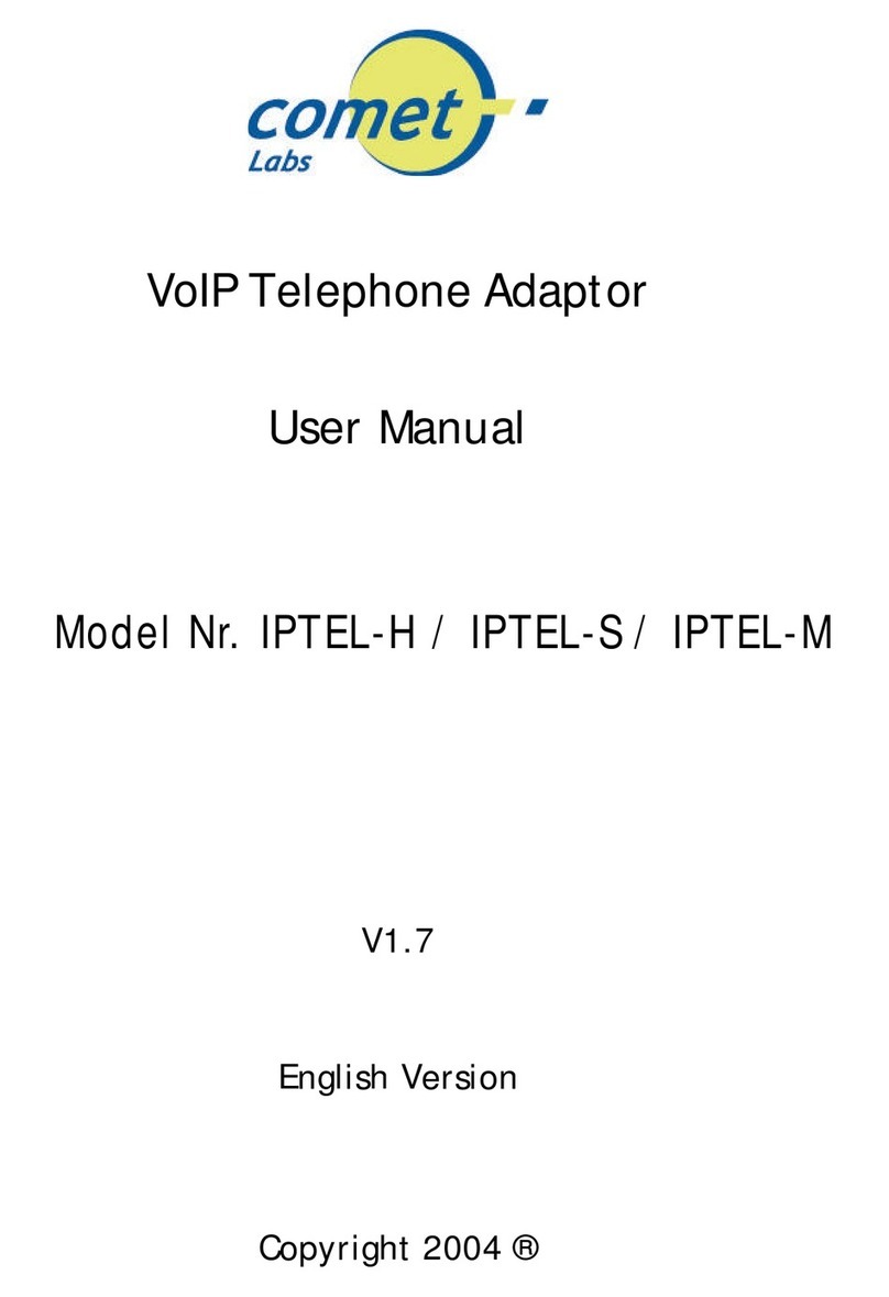 Comet Labs IPTEL-H user manual