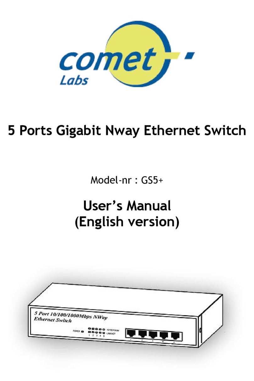 Comet Labs GS5+ user manual