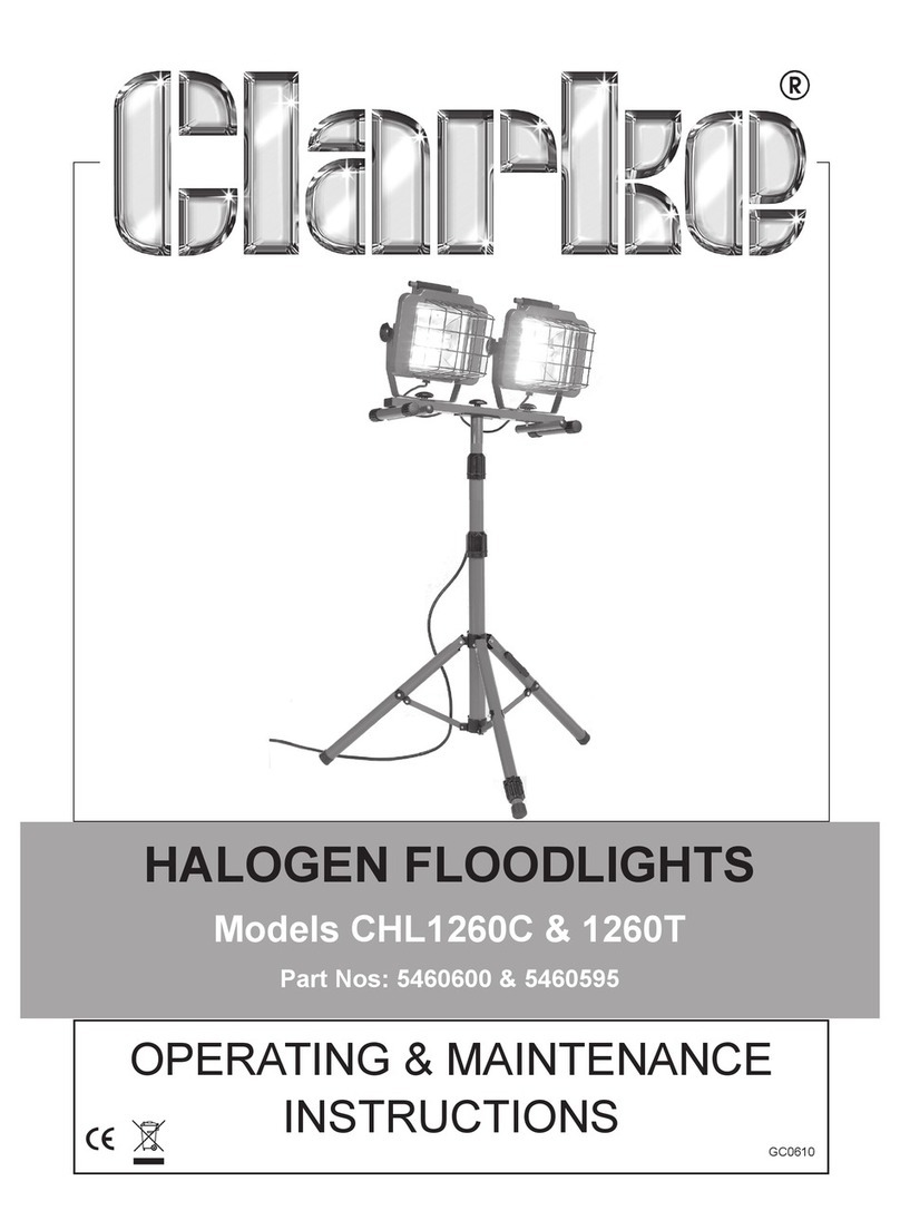 Clarke CHL1260C Manual