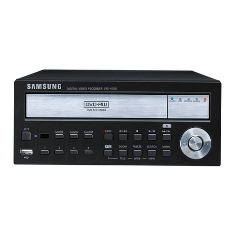 Samsung SRD-470D User manual