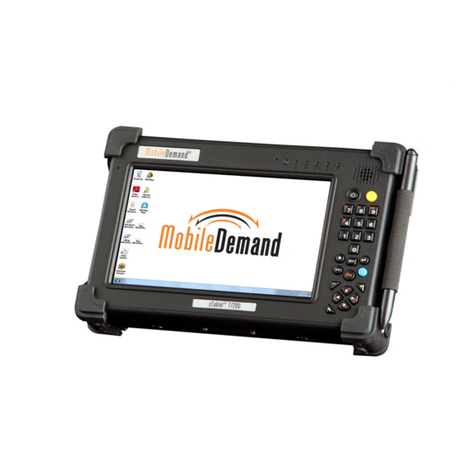 MobileDemand xTablet T7200 user manual